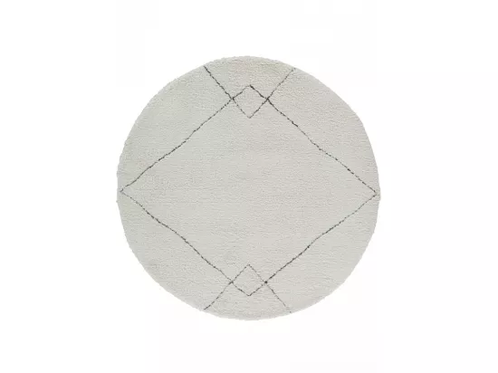 Tapis berbère shaggy - MARRAKECH 360 Noir 160*160