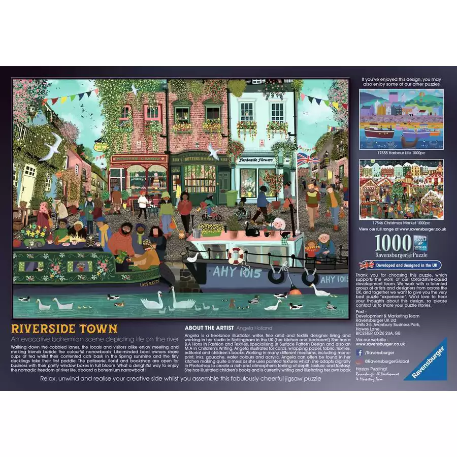 Ravensburger Riverside Town bunt