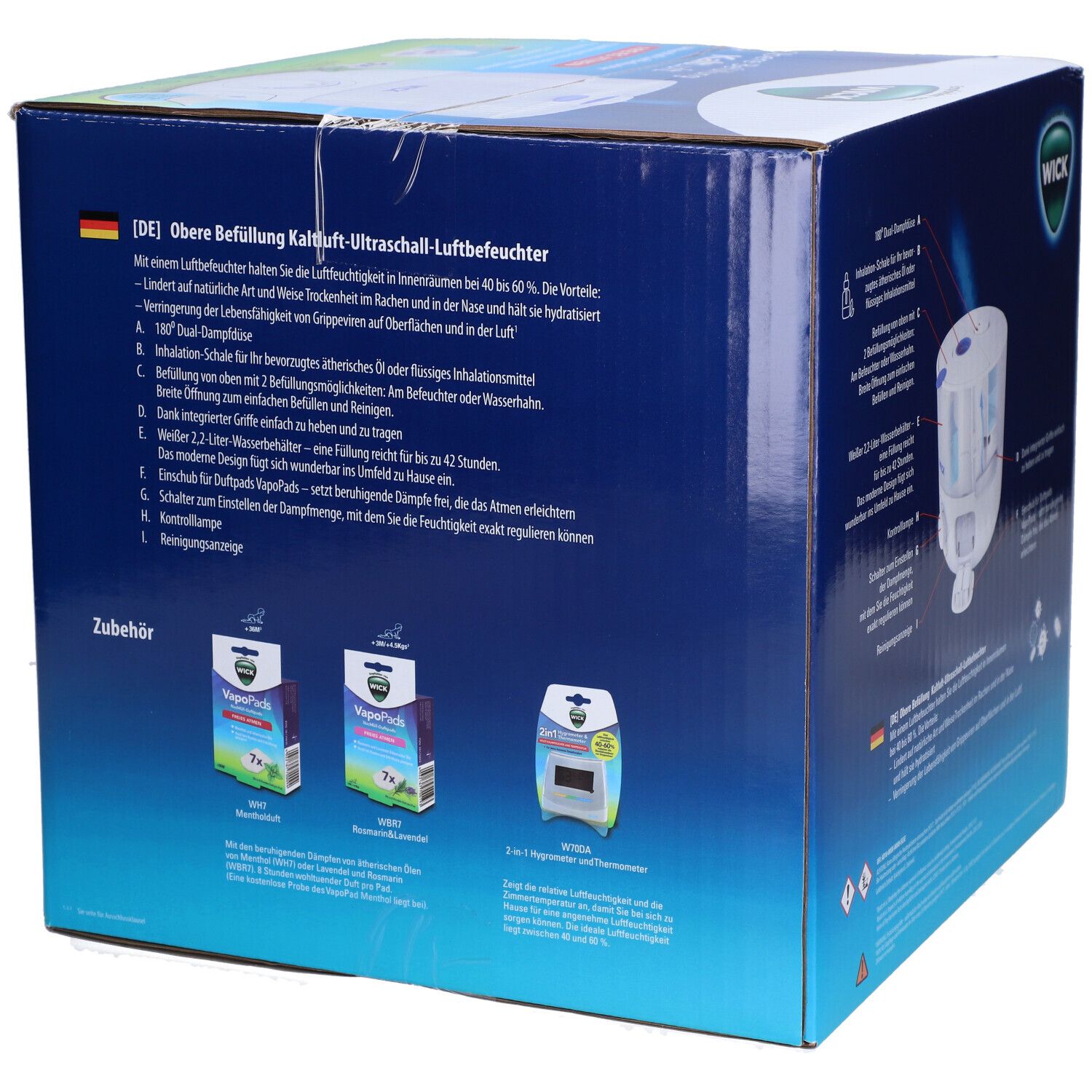 Wick Ultraschall Luftbefeuchter