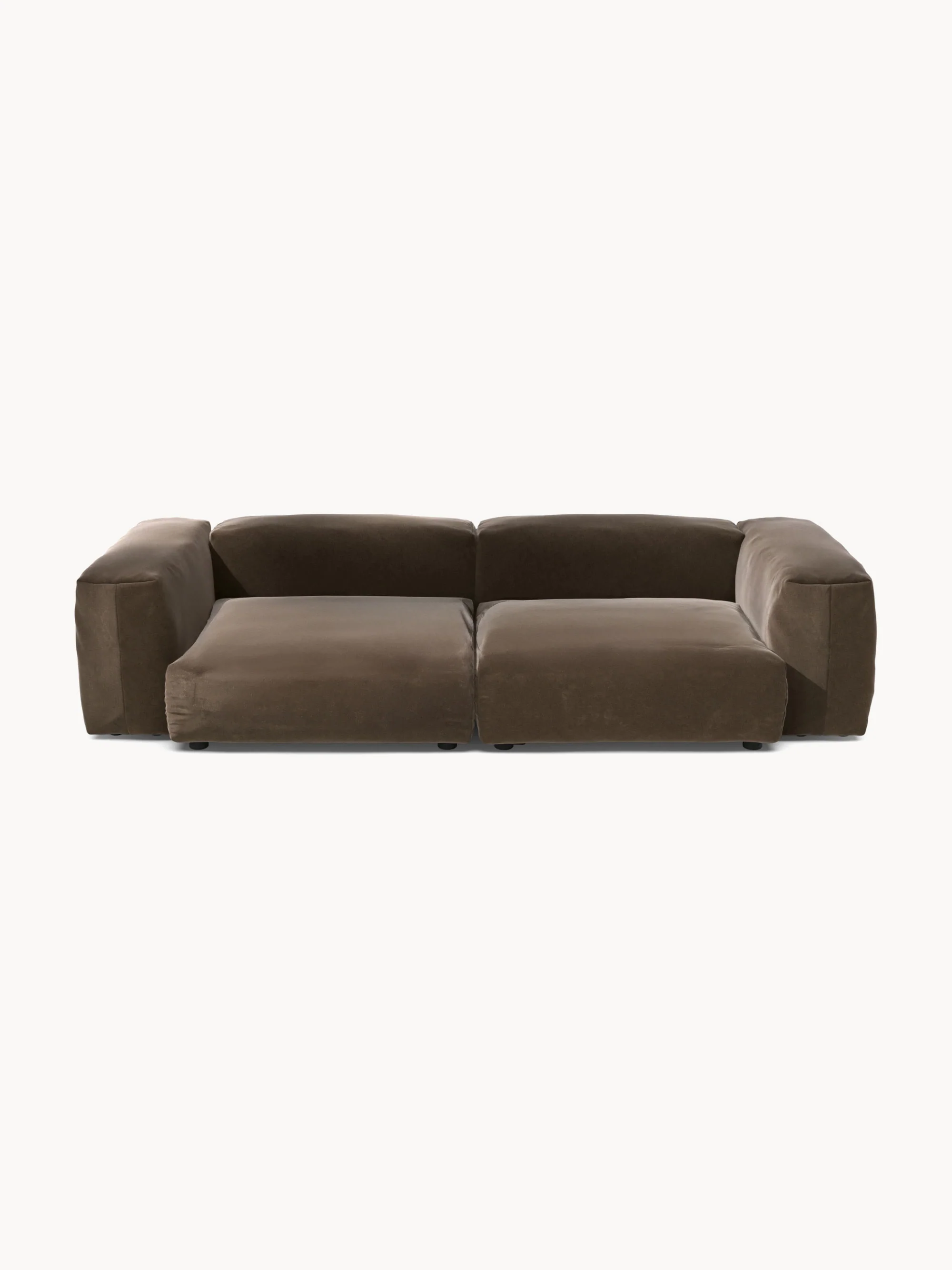 Modulaire bank Vetsak (3-zits) van fluweel