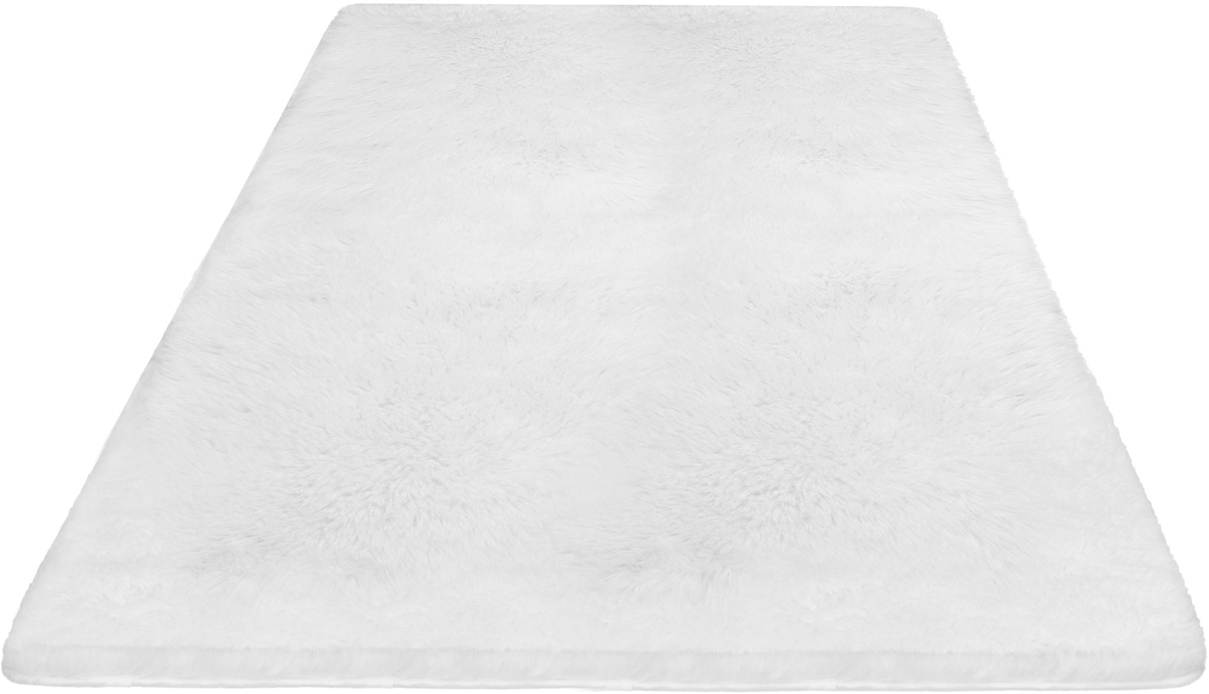 my home Hochflor-Teppich »Silky, besonders weich und kuschelig, sehr dichte Qualität« rechteckig 33 mm Höhe rutschhemmend beschichtet, waschbar, uni, Wohnzimmer, Schlafzimmer