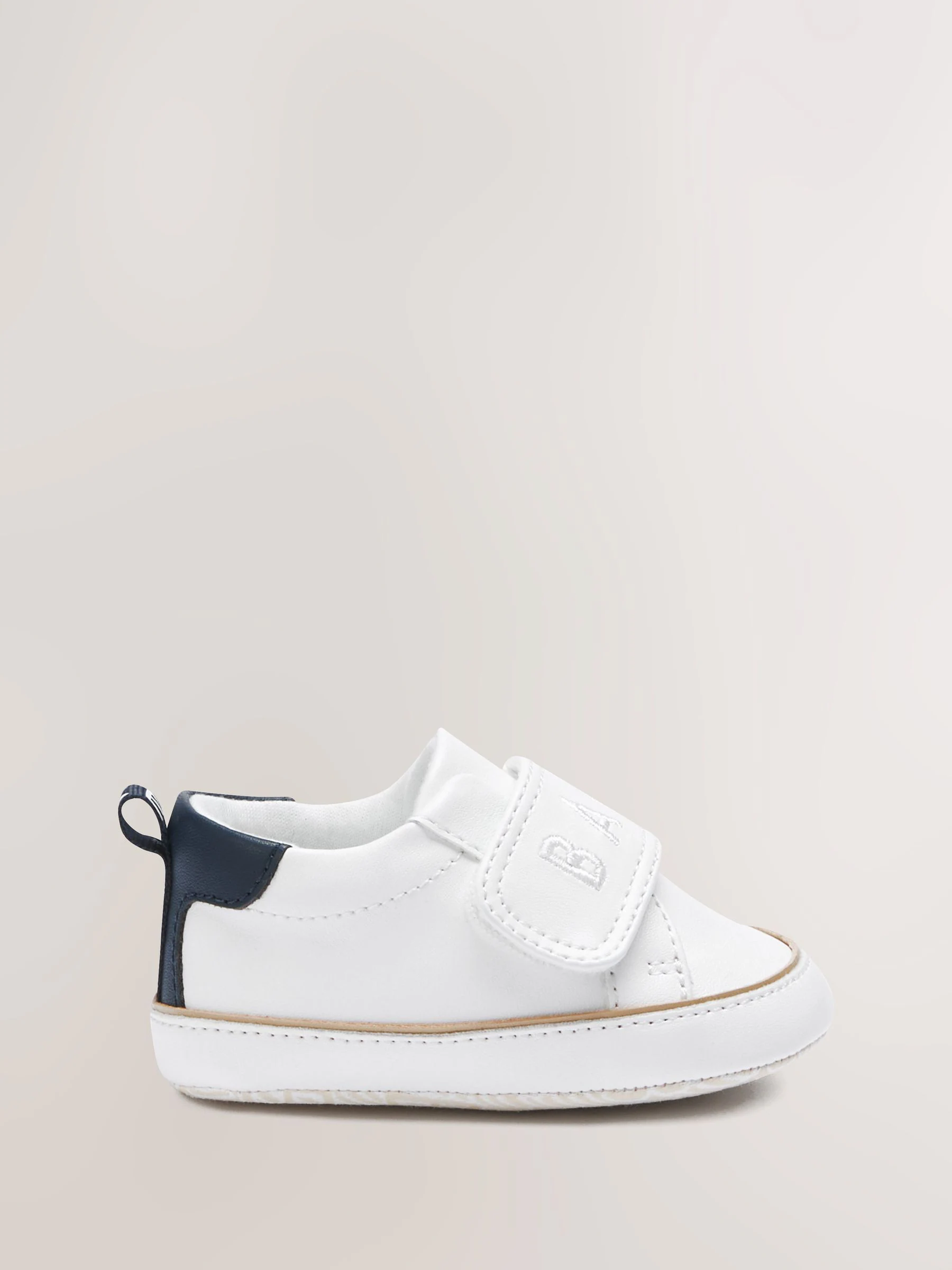 Wit - Baker by Ted Baker paddersneakers voor jongens