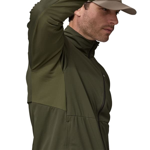 Veste trail PATAGONIA M'S WIND SHIELD JKT PINE NEEDLE GREEN