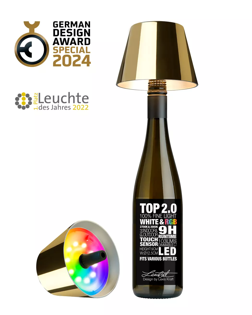 LED-Außentischleuchte Top 2.0
