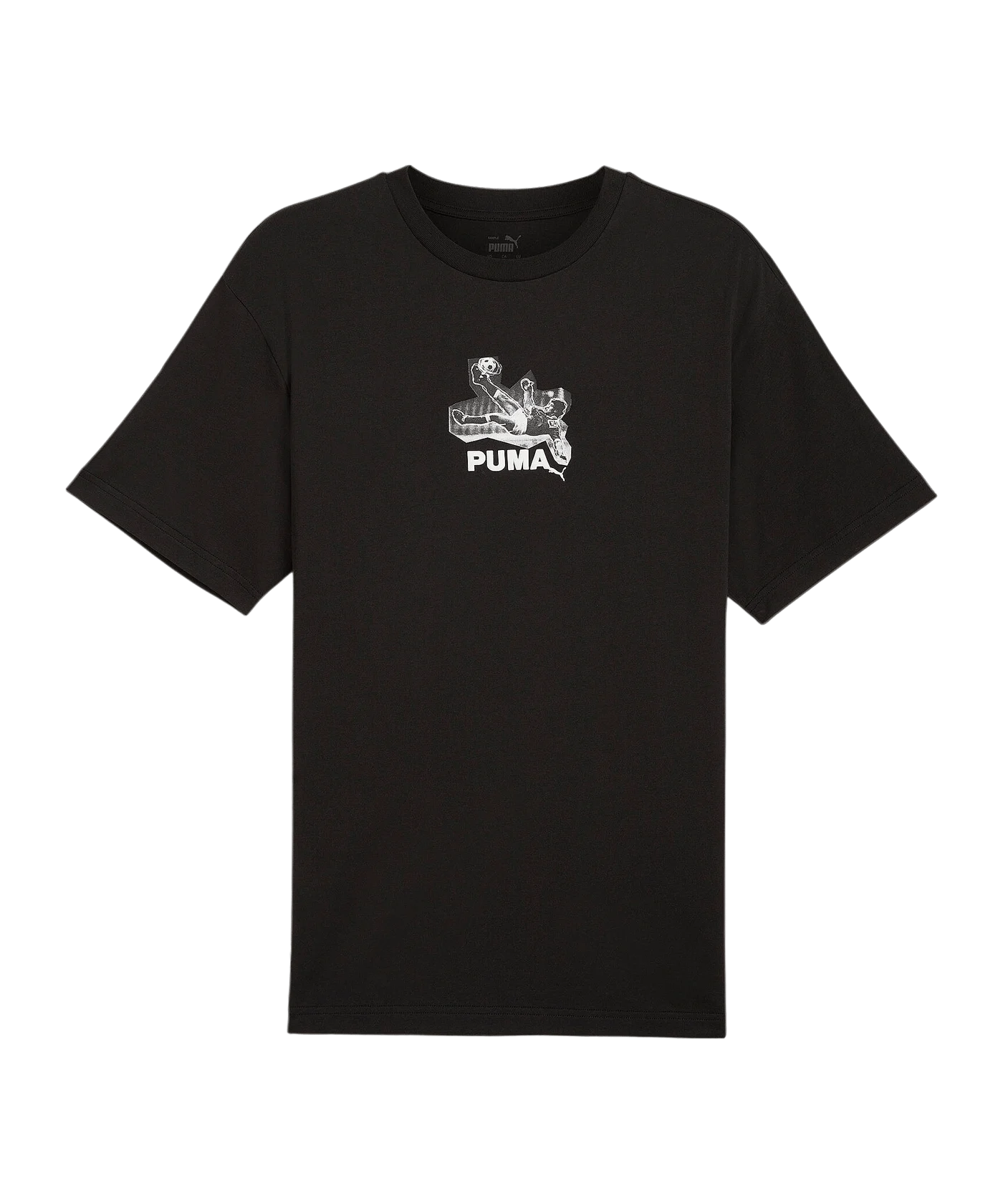 PUMA Graphics Football Kick T-Shirt Schwarz F01