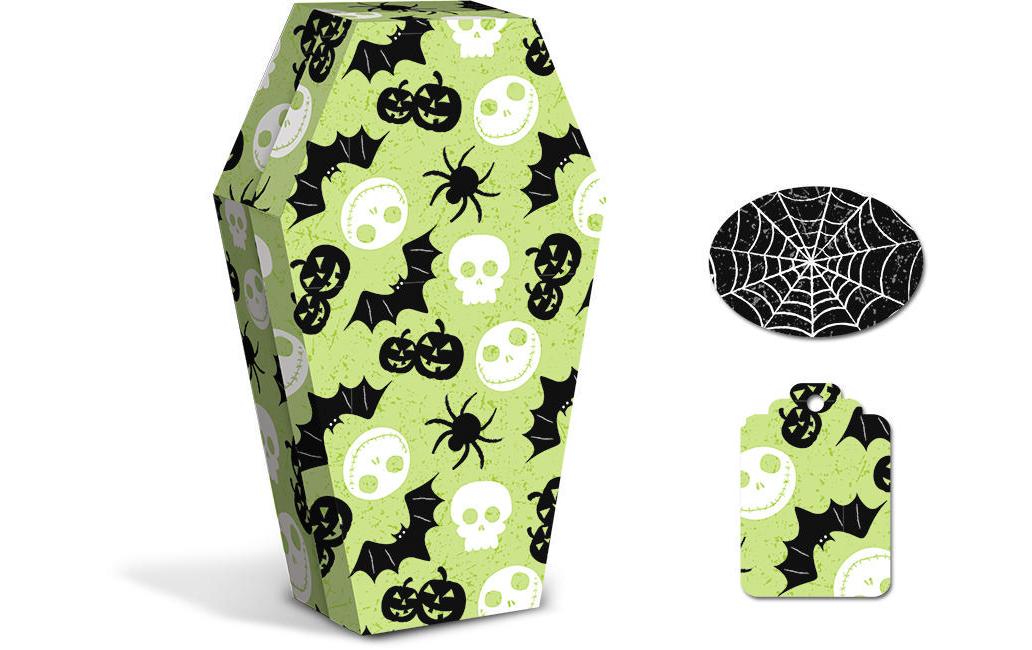 Geschenkbox Spooky 3 6 StückGeschenkbox
