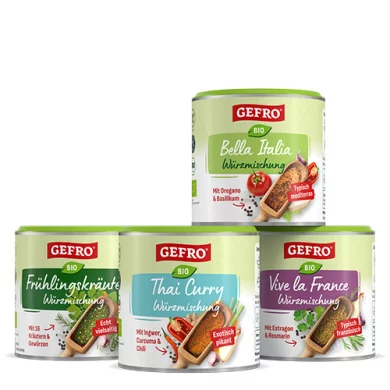 Bio Frühlingskräuter Würzmischung: mit 16 Kräutern & Gewürzen