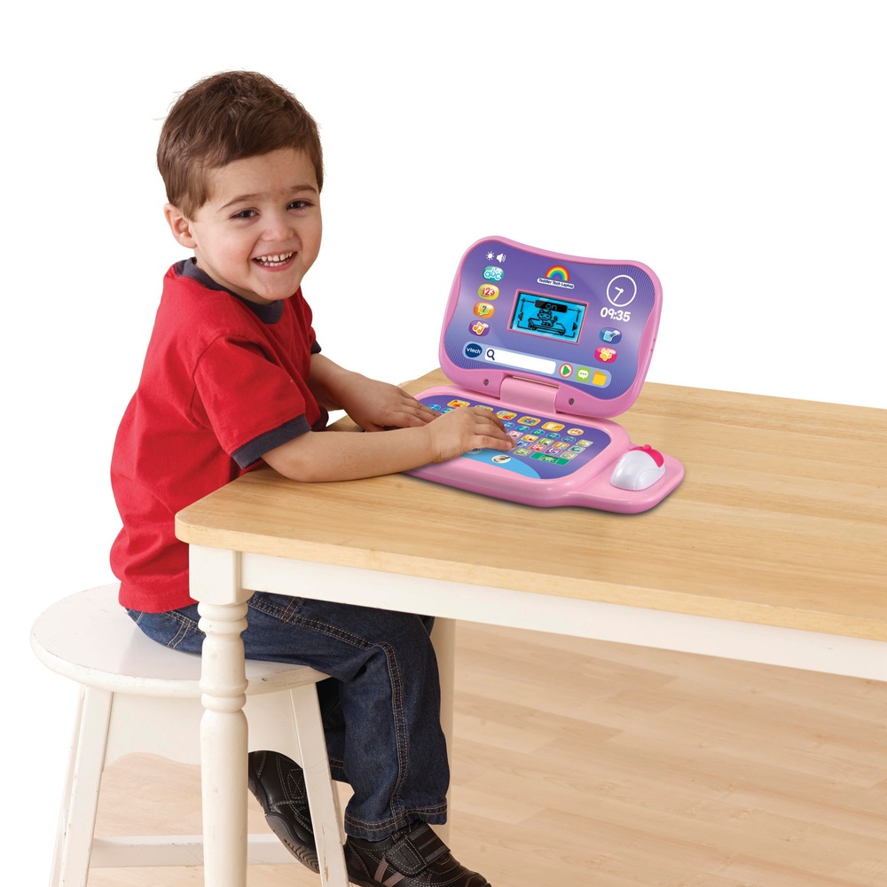 VTech Tech-Laptop für Kleinkinder, Rosa