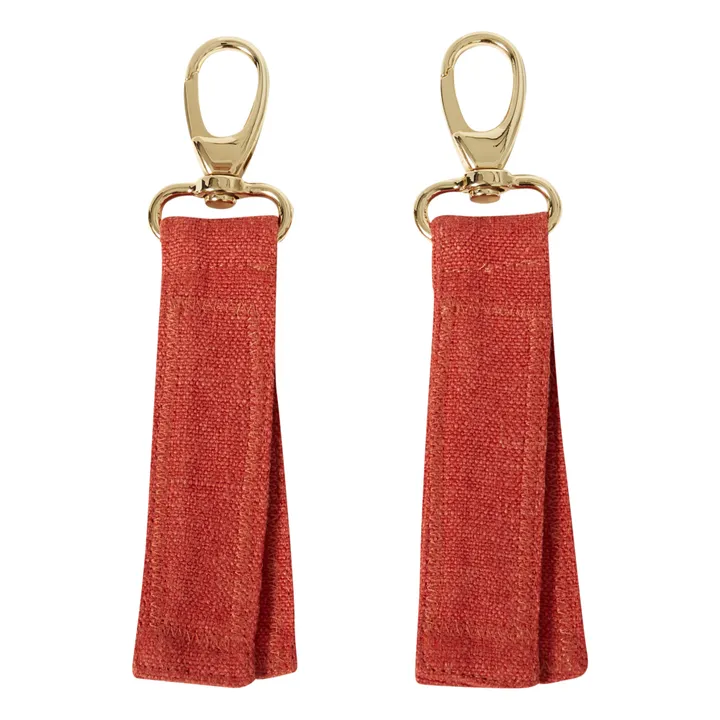Adorna Attaches poussette pour cabas | Coquelicot