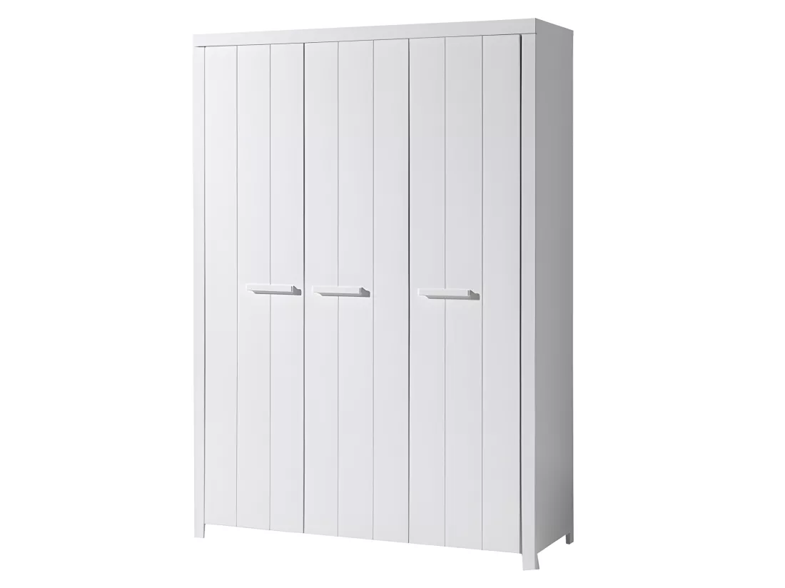 Pack - Lit Enfant, Sommier, Chevet & Armoire 