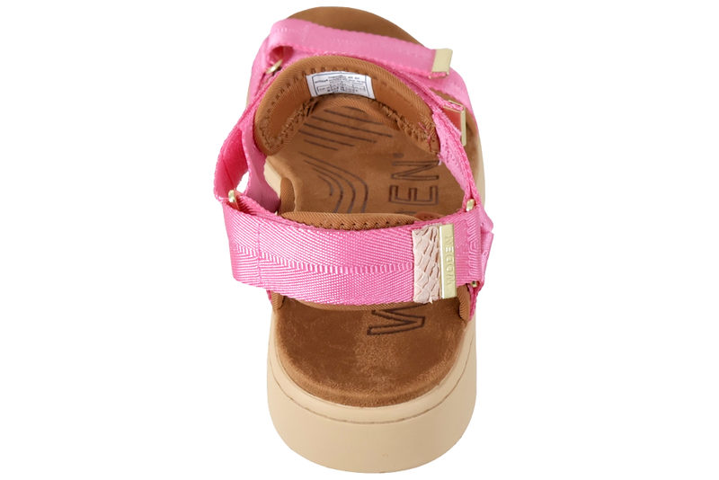 WODEN LINE AURORA SANDAL I PINK TEKSTIL