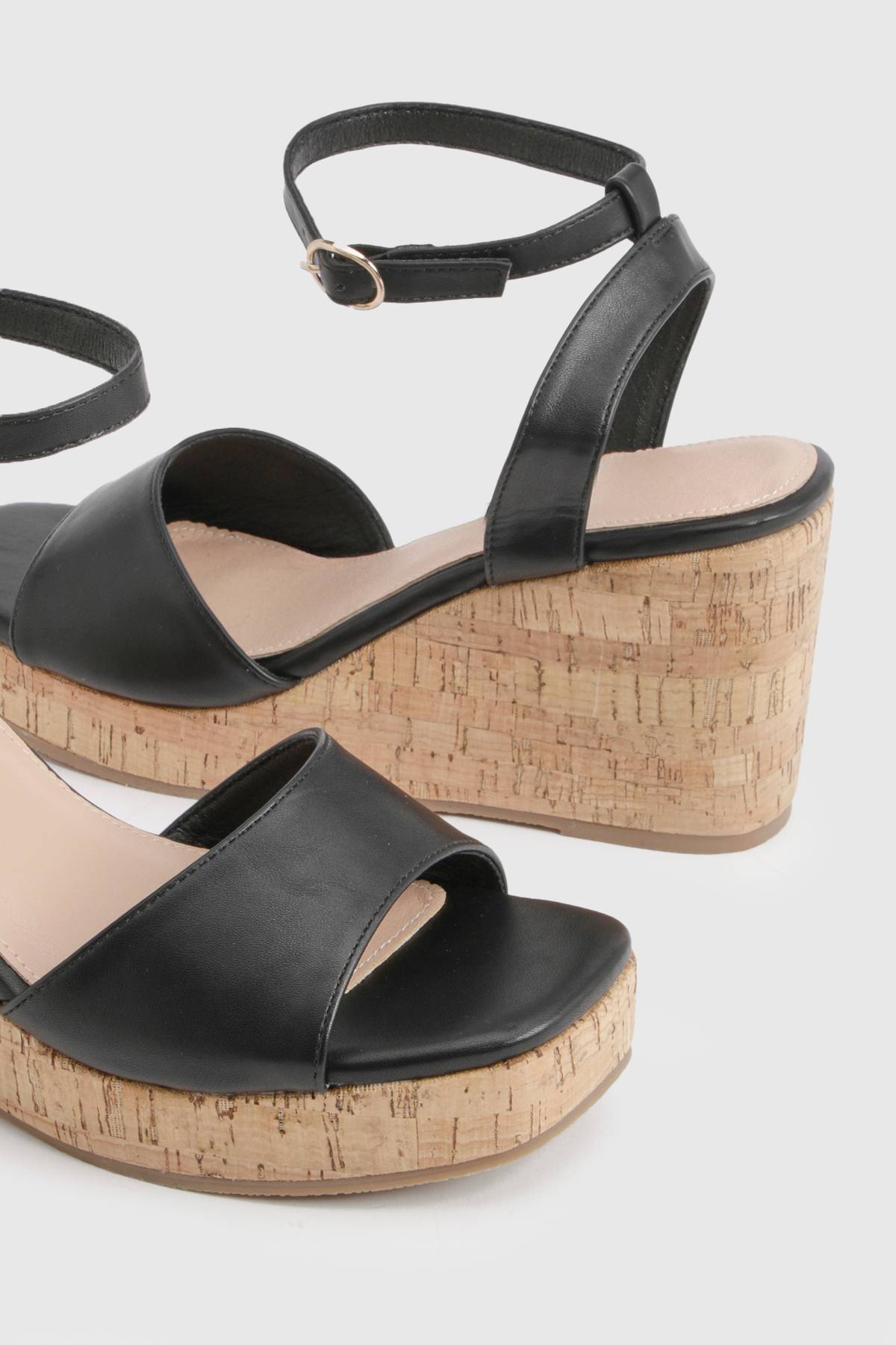 boohoo Compensées Liège Bicolores