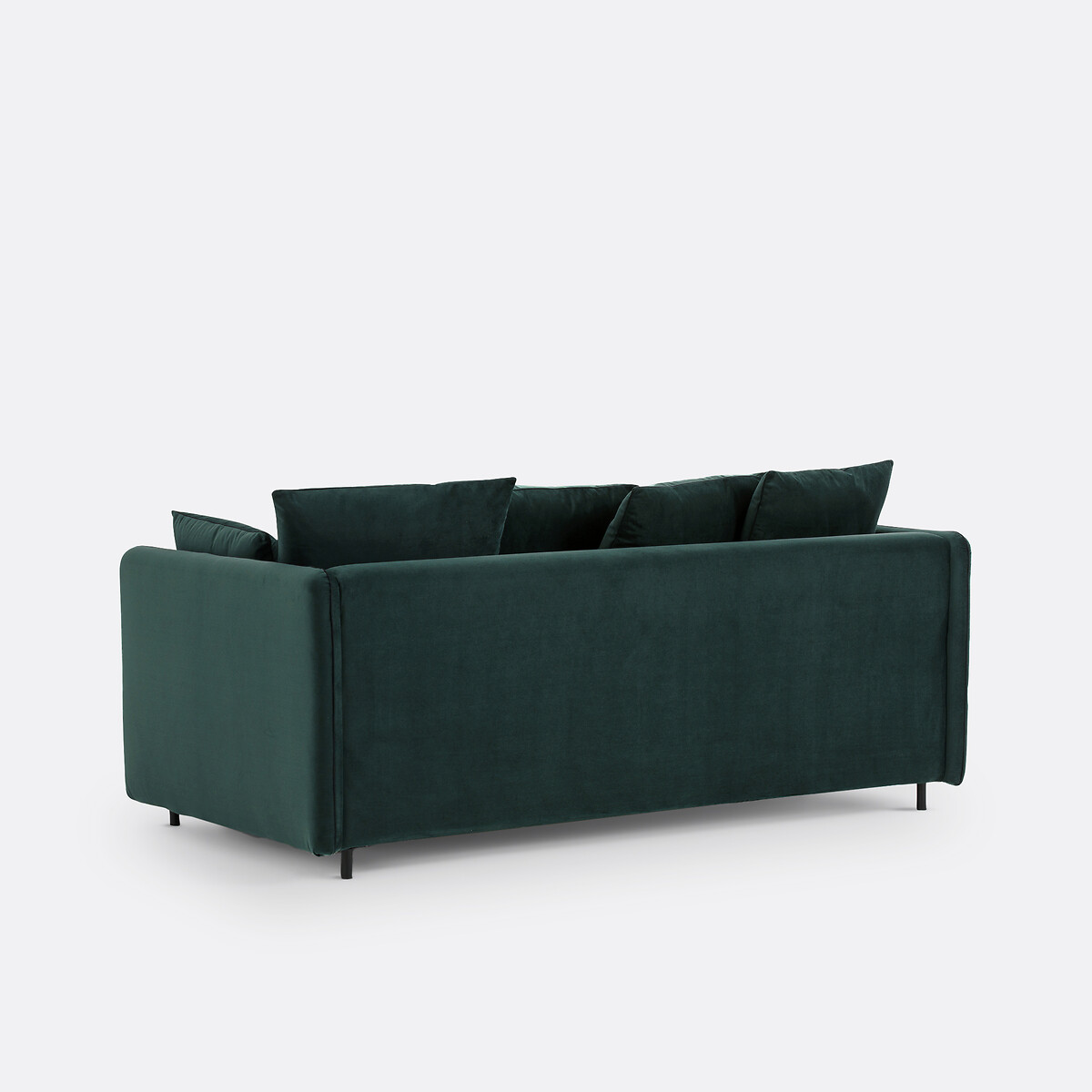 LA REDOUTE INTERIEURS<br>Sofá 3 lugares, veludo conversível, Ivete