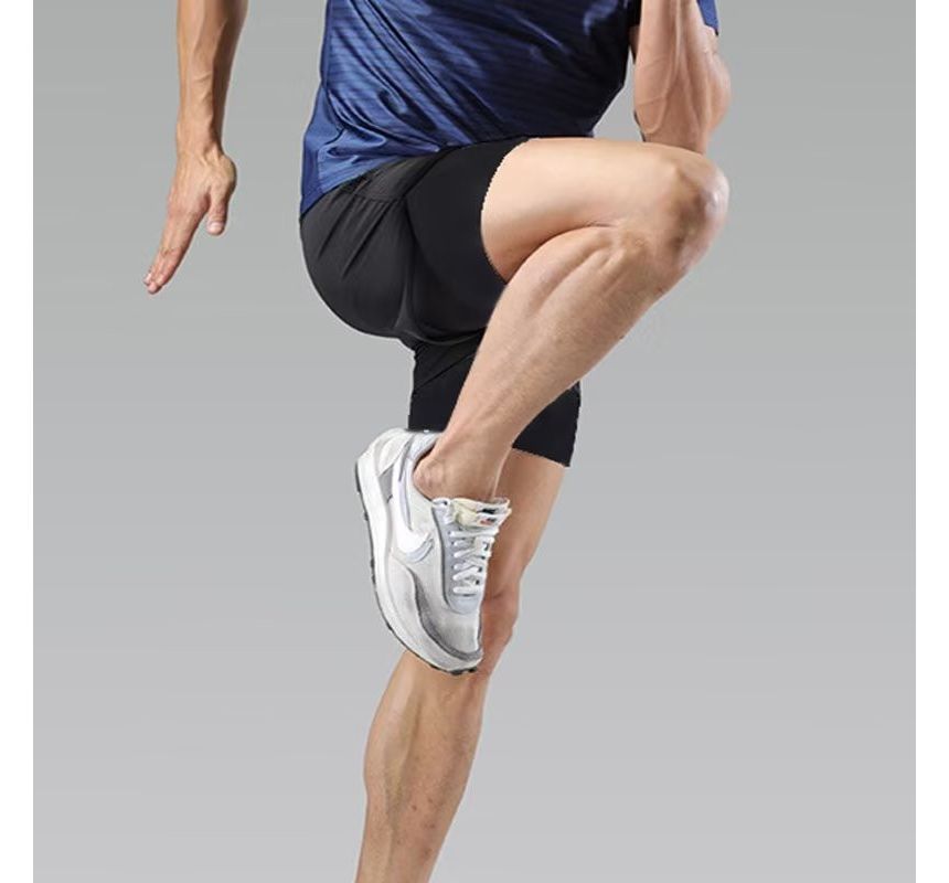 Acrius - Tweedelige hardloopshort met trekkoord in de taille
