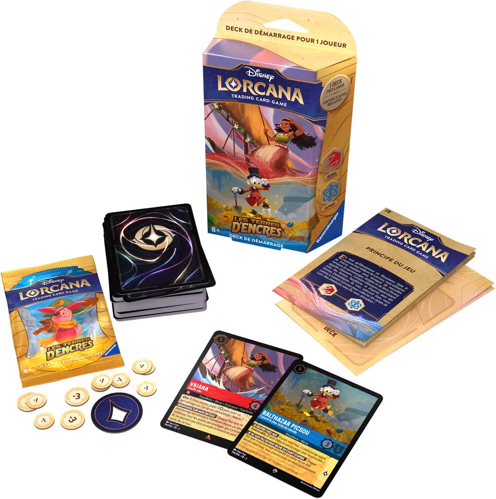 DISNEY LORCANA  SAISON 3 - STARTER RUBIS SAPHIR