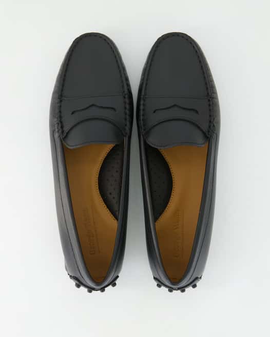 George Watts D0040002/005 Slipper in Schwarz