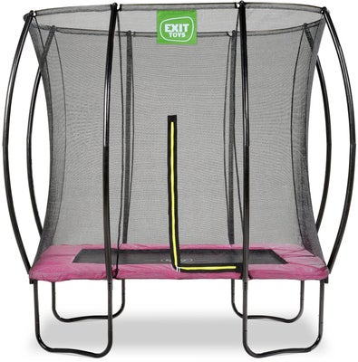 EXIT Silhouette Trampoline inkl. Sikkerhetsnett 153x214 cm, Rosa