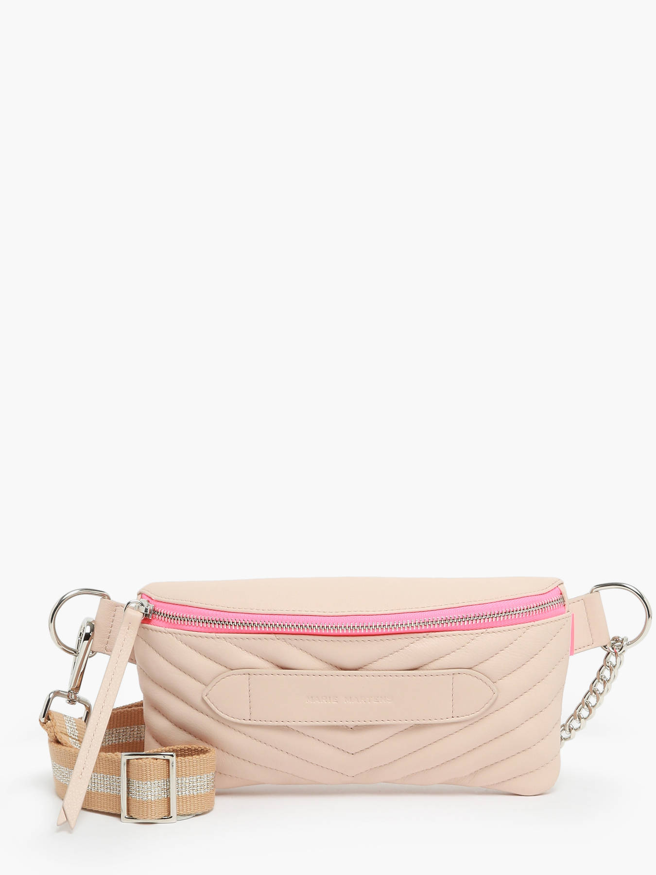 Sac ceinture Coachella matelass cuir MARIE MARTENS