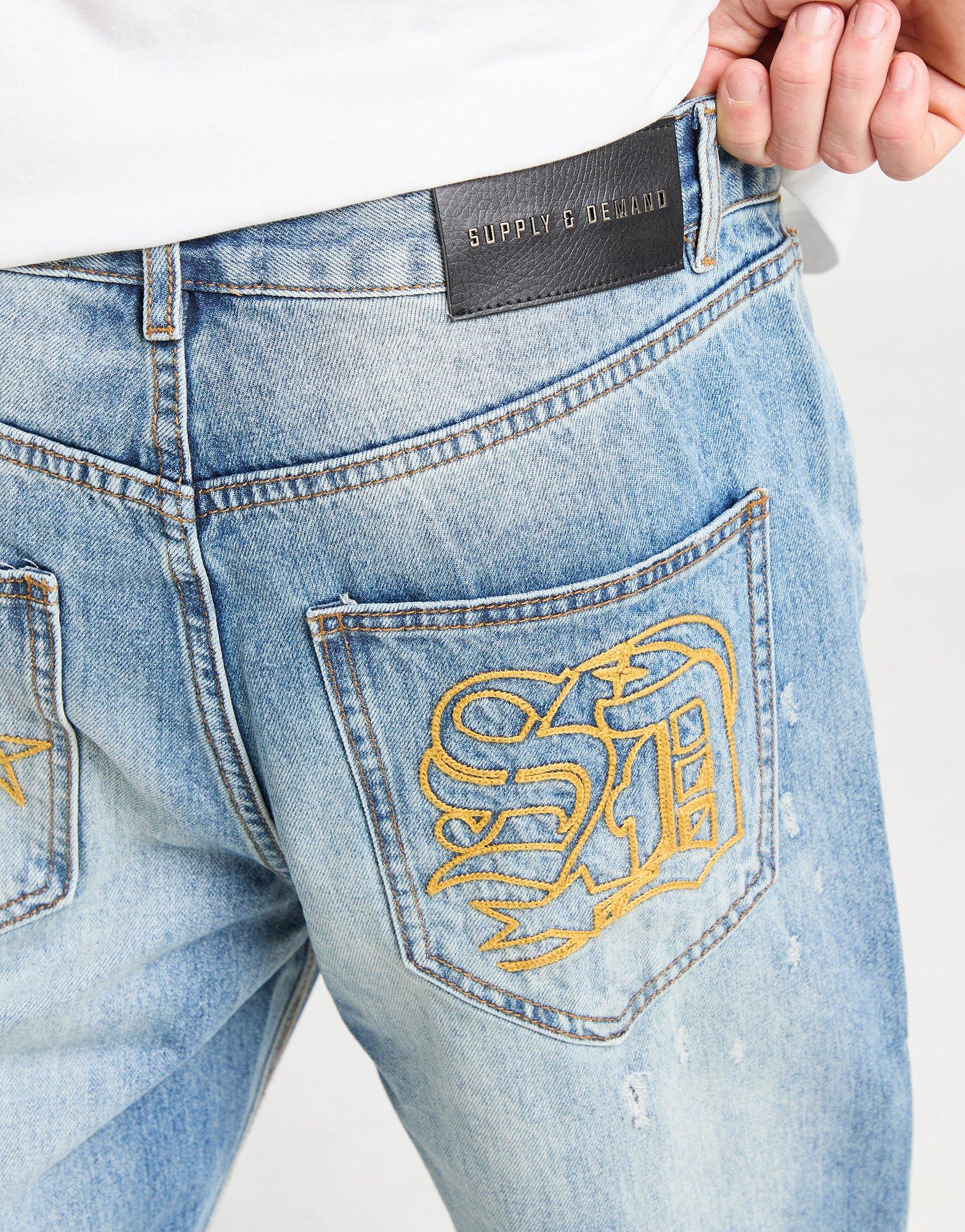 Supply & Demand Jean Stocks Homme