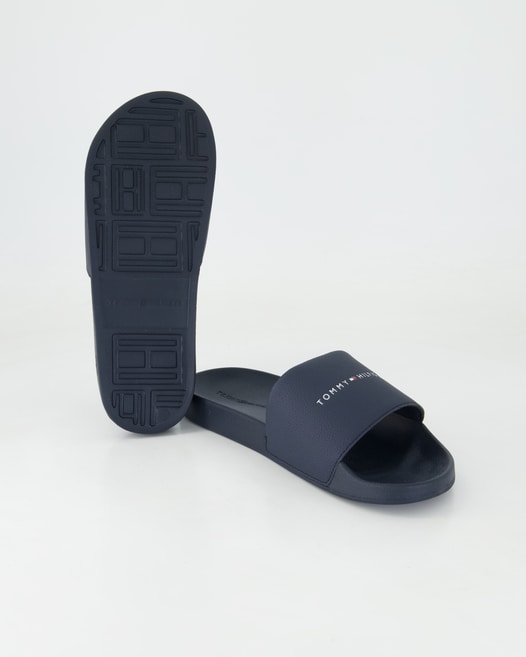 Tommy Hilfiger HILIFGER NYC POOL SLIDE Pantoletten in Blau