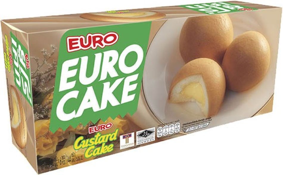 Euro Custard Cake 6x24g
