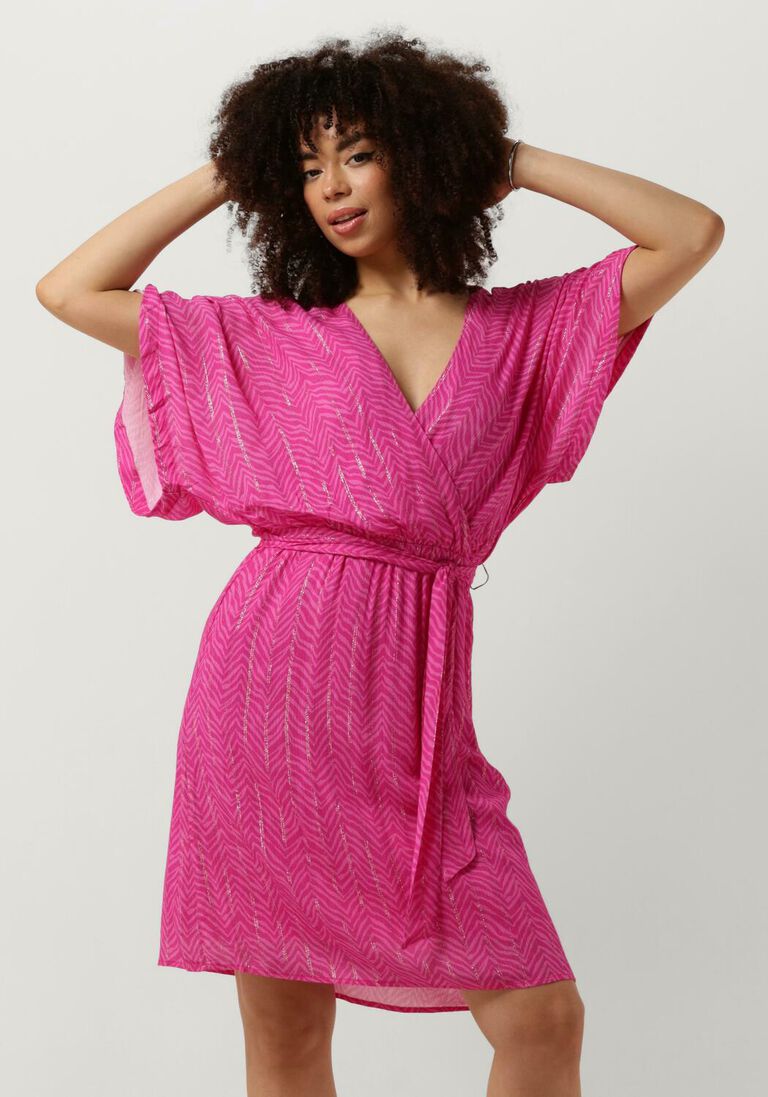 FREEBIRD roze freebird mini jurk dalana mini