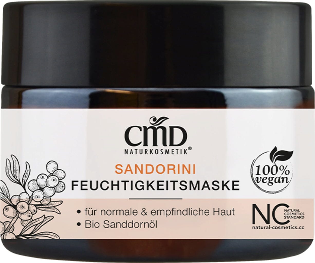 CMD Naturkosmetik  Sandorini Feuchtigkeitsmaske, 50 ml