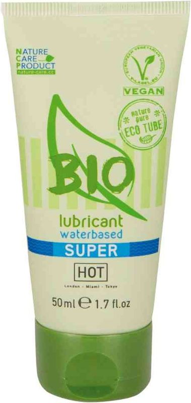 BIO Super Glijmiddel - Waterbasis - 100ml - Organisch - Veganistisch