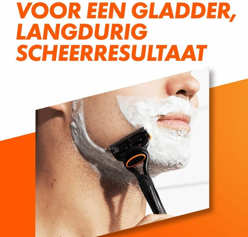 Gillette - Fusion 5 - Scheerset - Houder & 11 Navulscheermesjes