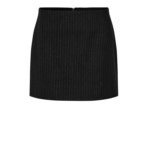 Second Female Charlin Mini Nederdel, Black, XL