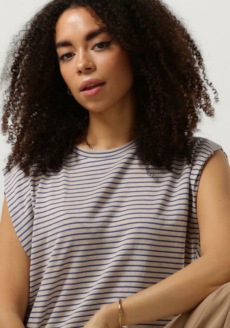 BY-BAR kobalt by-bar t-shirt diede small stripe top