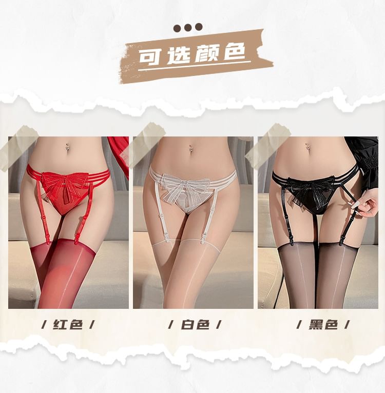Femmu - Transparante kousenbandset