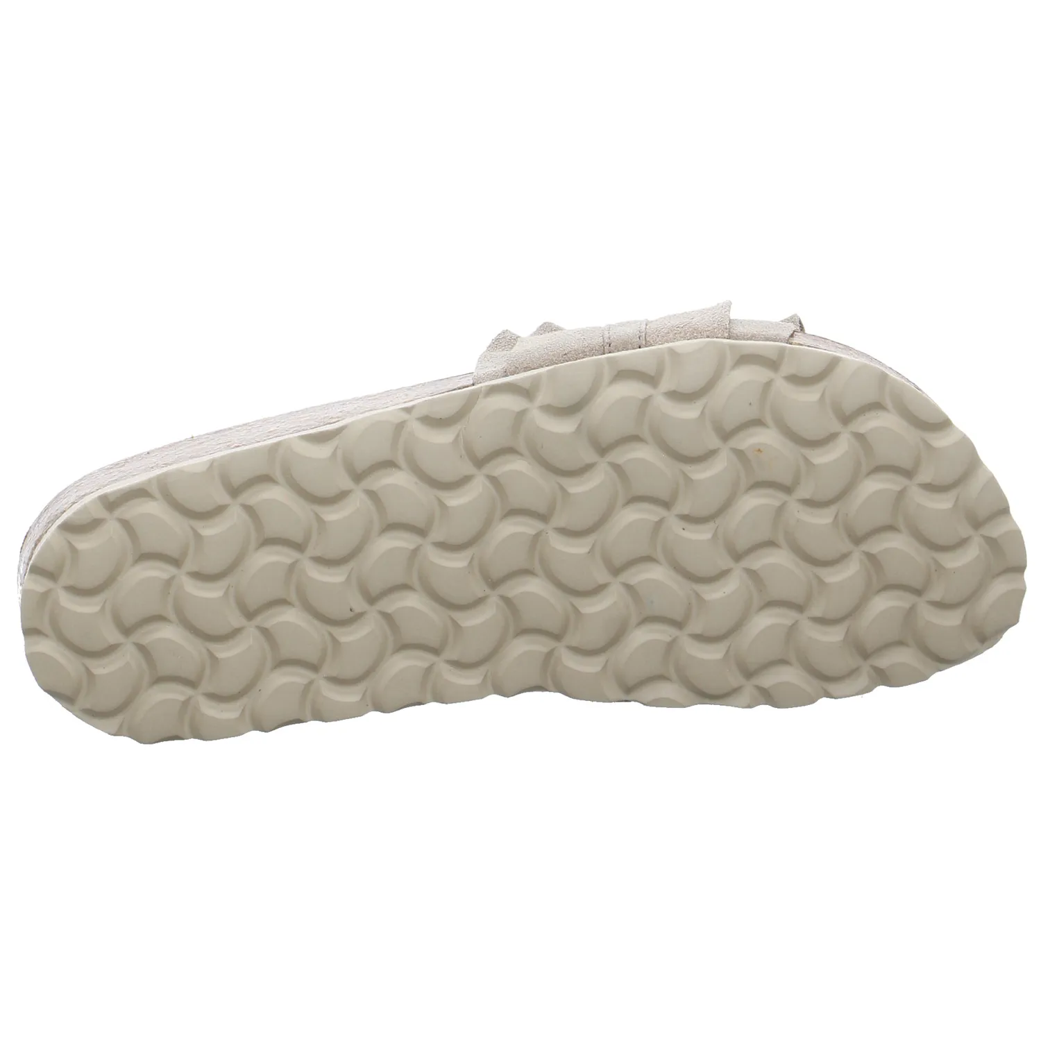 VERBENAS Bio-Fussbett Beige Leder