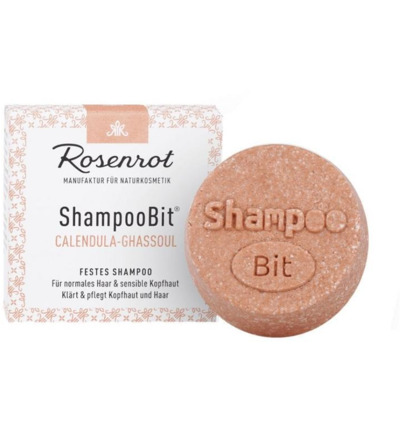 Rosenrot Solid shampoo calendula & ghassoul (60 gr)