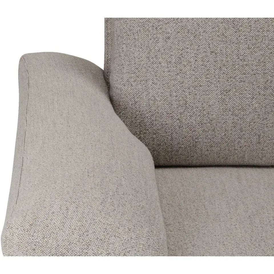 Bank Tom met chaise longue rechts - Monza - beige