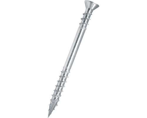 JD Plus verzonken vlonderschroef met I-Star-aandrijving, 5x6 mm, roestvrij staal A2, 500 stuks