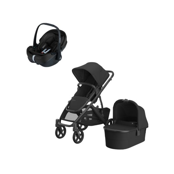 UPPAbaby VISTA V3 Kinderwagen 3-in-1 - Dillan | Joolz X Maxi-Cosi Pebble 360 Pro 2 Autostoeltje