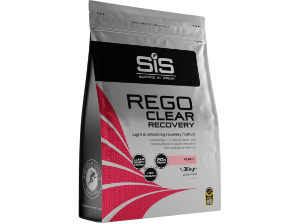 SiS Rego Clear Fersken Recovery, 1380g