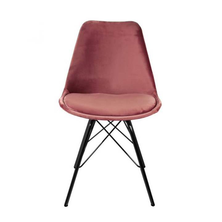 Kick collection - Stoel Velvet - Roze