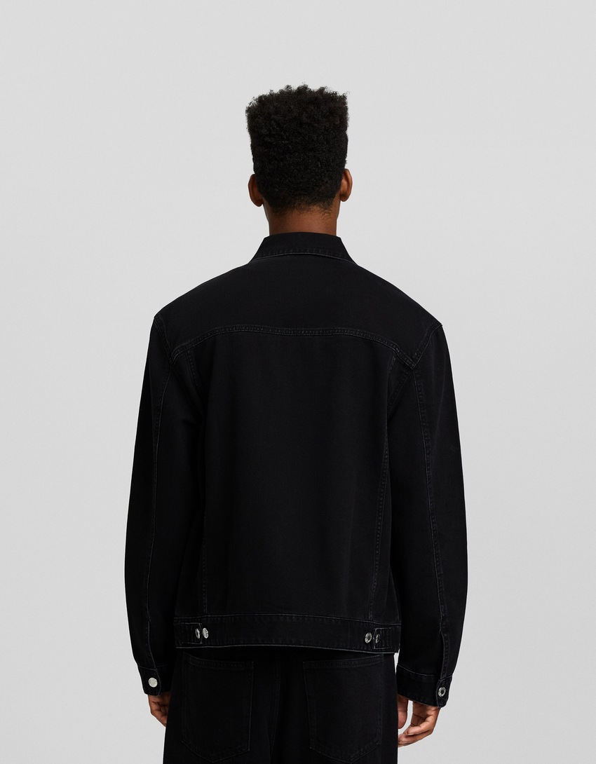 Jaqueta jeans de corte regular