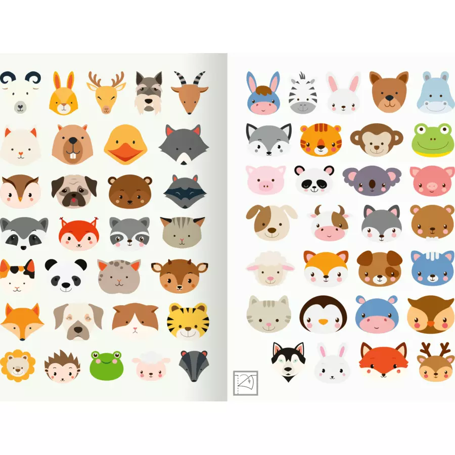 arsEdition Stickerspaß Tierkinder