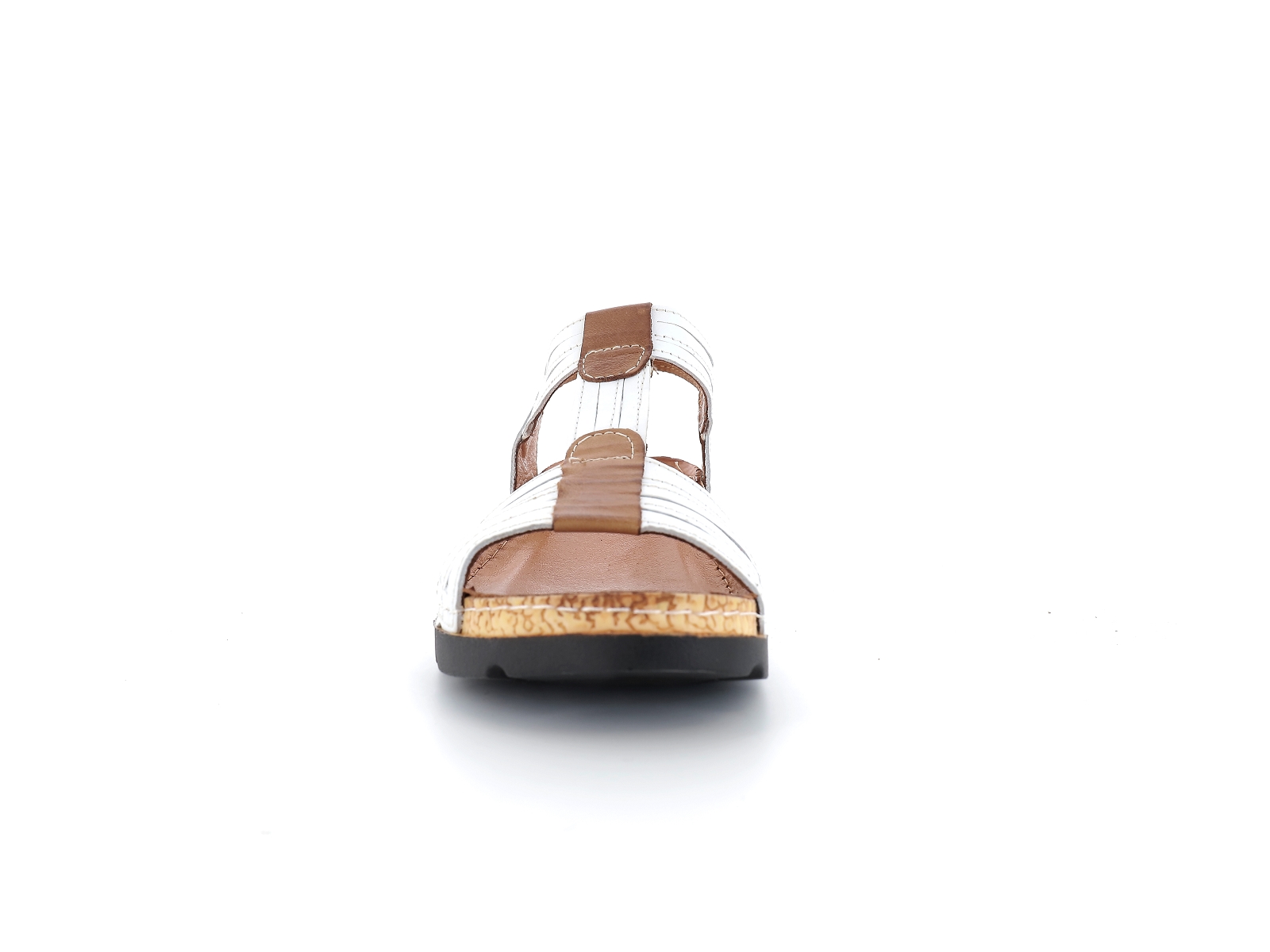 K brand-IZA Cuir Blanc