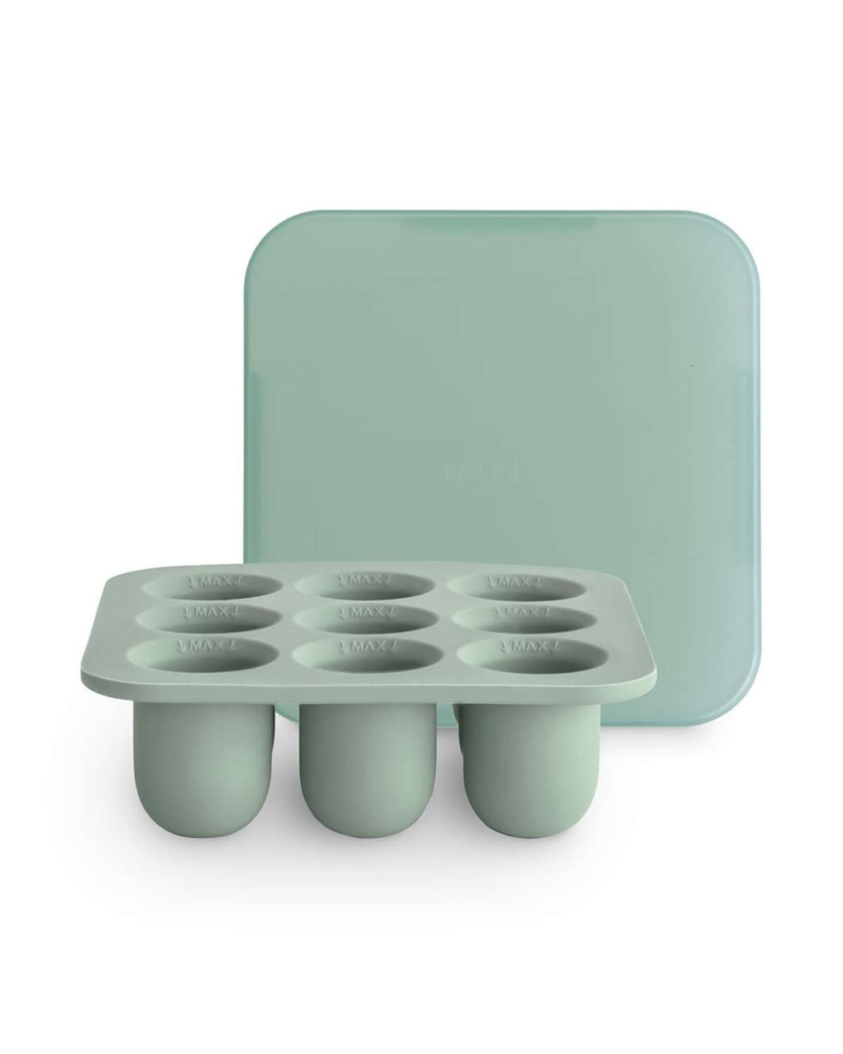 Fryseform Babymat M/ Lokk – 9 x 9ml | Fresh Food Feeder Freezer Tray