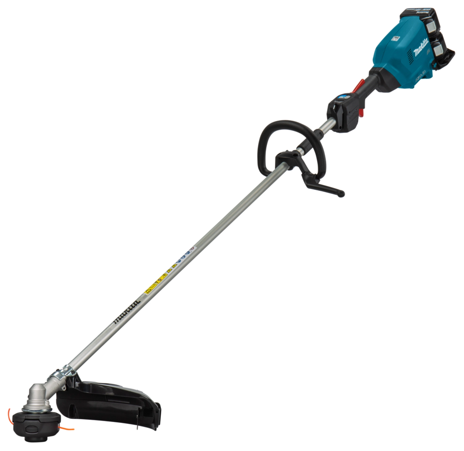 Makita DUR369LPT2 2x18V Li-Ion accu bosmaaier set (2x 5,0Ah) - D-greep - 430mm