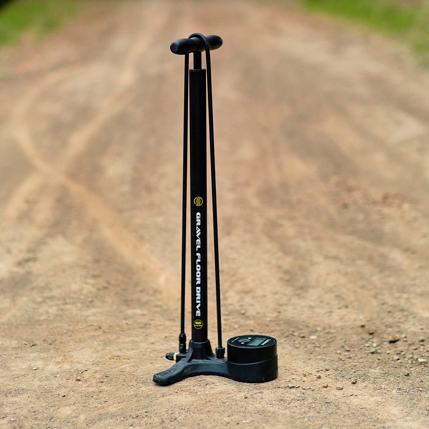 Lezyne Gravel Digital Drive Fodpumpe Sort
