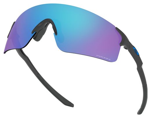 Lunettes Oakley EVZero Blades Monture Steel - Verres Prizm Sapphire / Ref.OO9454-0338