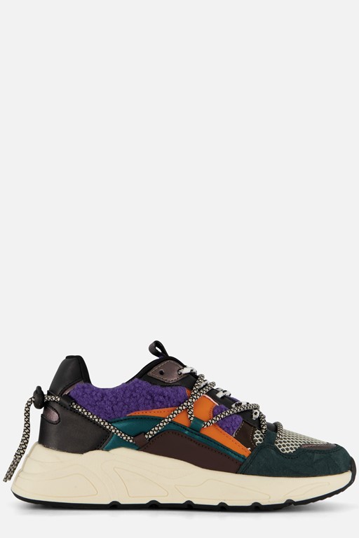 POSH by Poelman Sneakers blauw Textiel