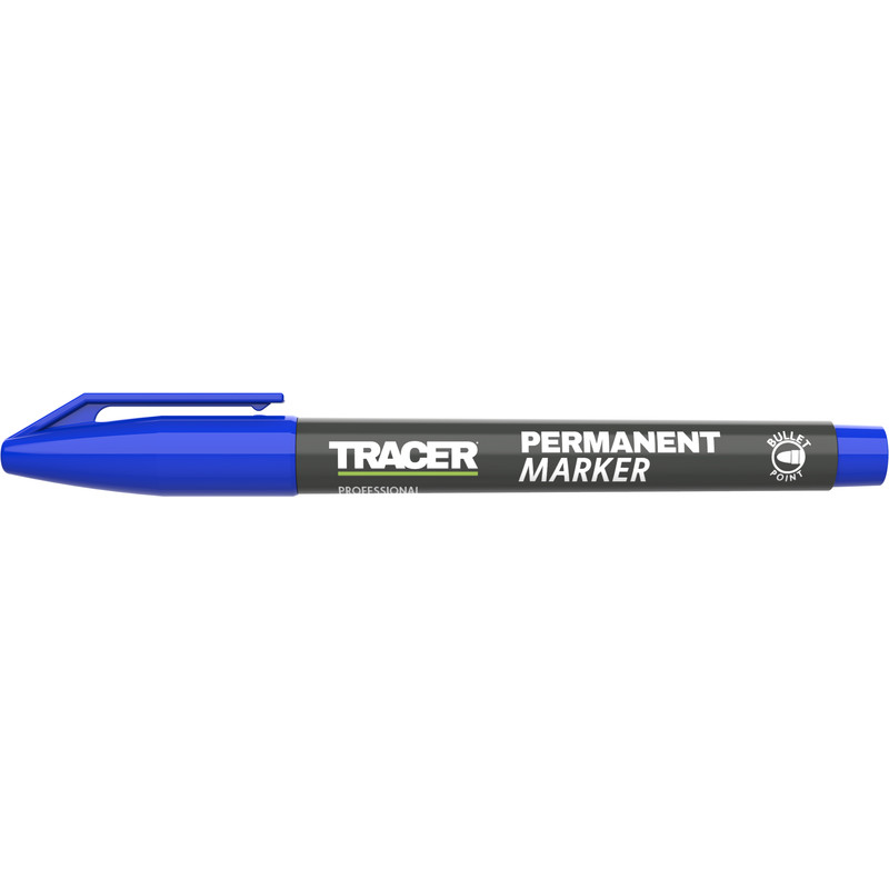 TRACER diepgatmarkeerstift Blauw