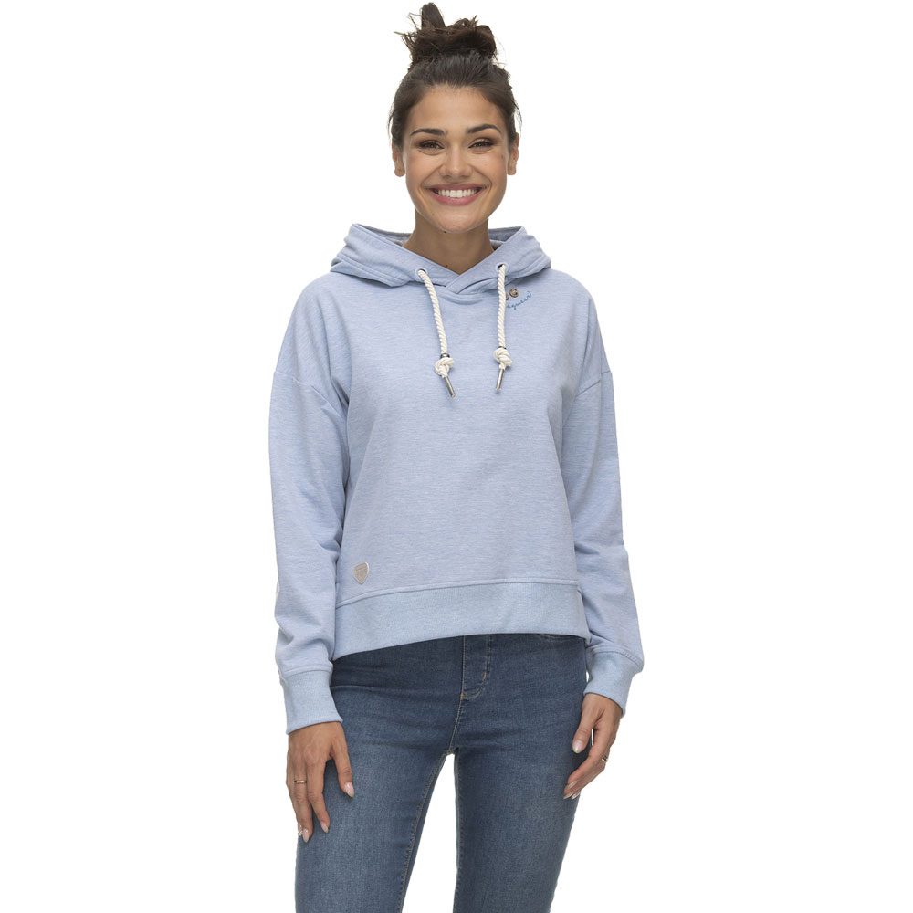 ragwear Rufle Sweatshirt Damen hellblau