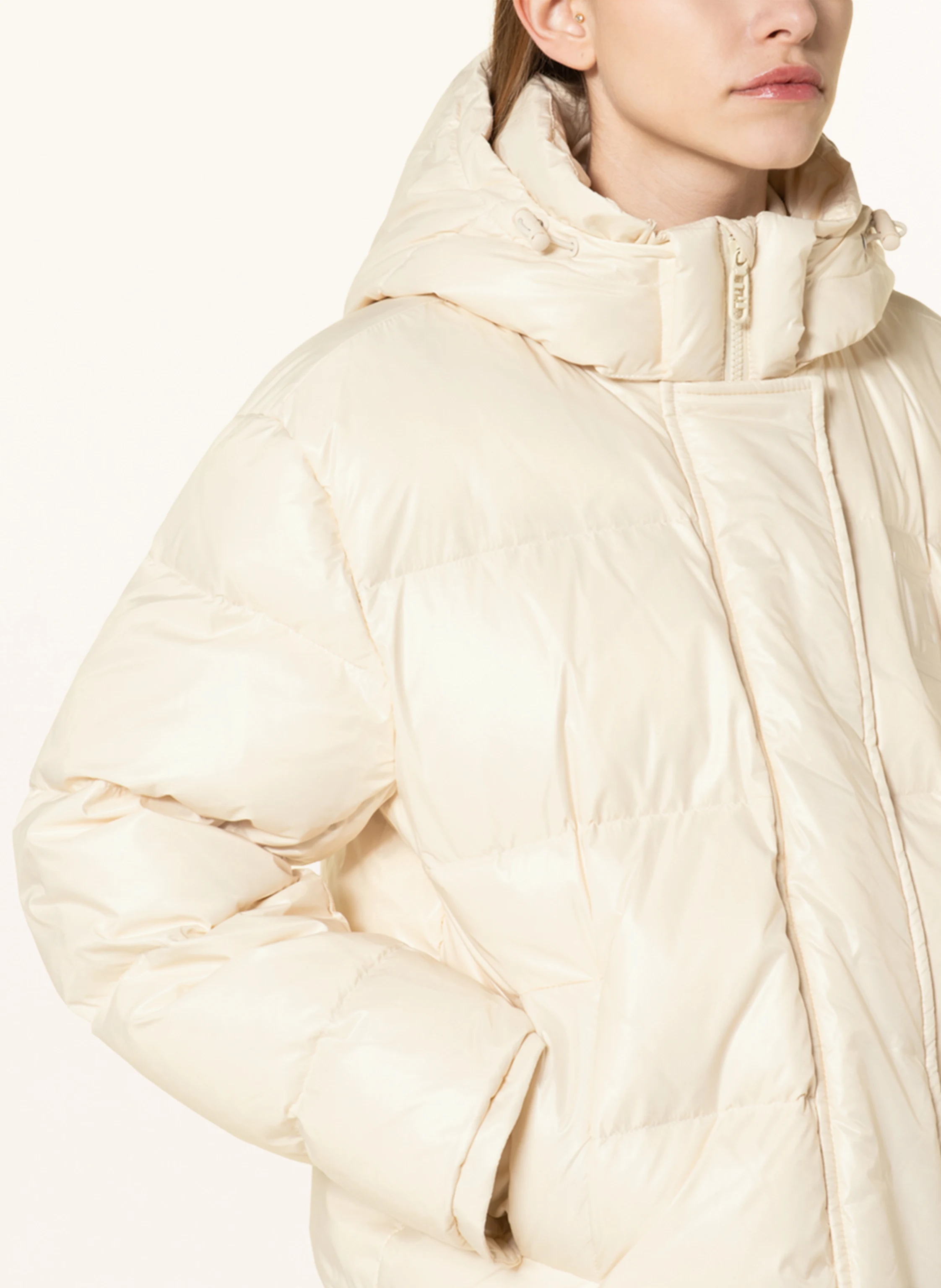 FENDI Daunenjacke mit abnehmbarer Kapuze